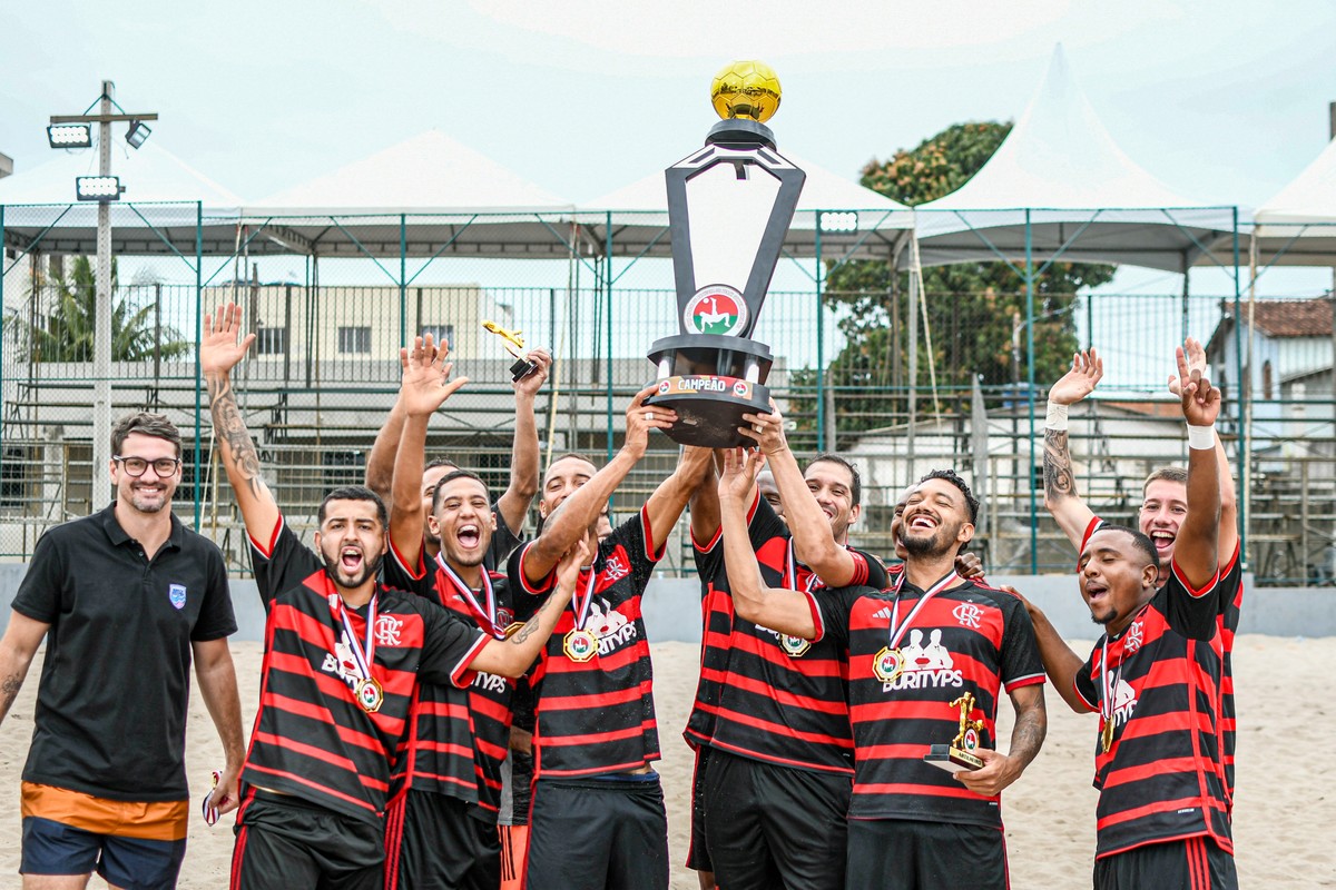 Flamengo conquista título da Taça Cidade de Anchieta de futebol de areia