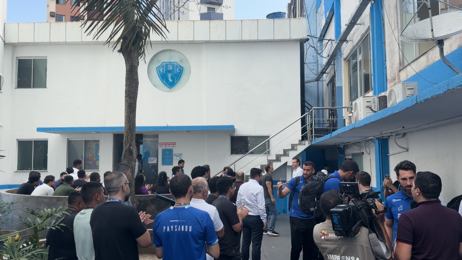 Marcinho destaca apoio dos funcionários antes de jogo decisivo do Paysandu na Série C