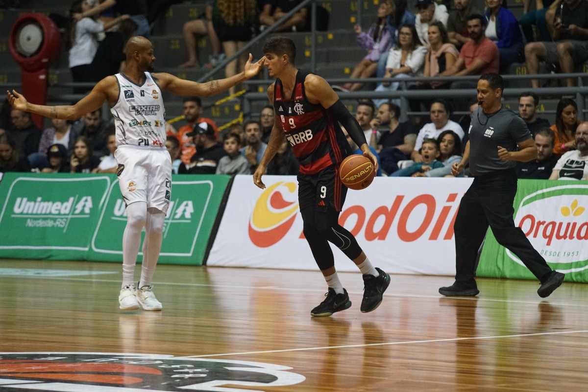 NBB: Flamengo vence a Caxias do Sul con una canasta 4 centésimas antes |  baloncesto