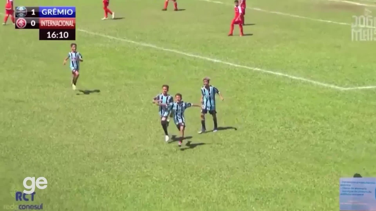 Murilo, filhomercenary x bet365Edenilson, marcou gol pelo Grêmio sub-11 no Torneio da Primavera