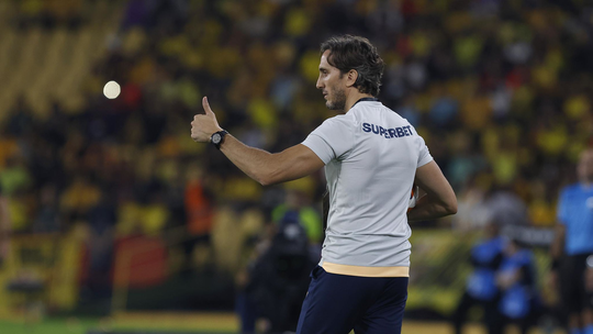 Zubeldía elogia: "Equipe teve bons momentos de futebol" - Foto: (Rubens Chiri/saopaulofc.net)