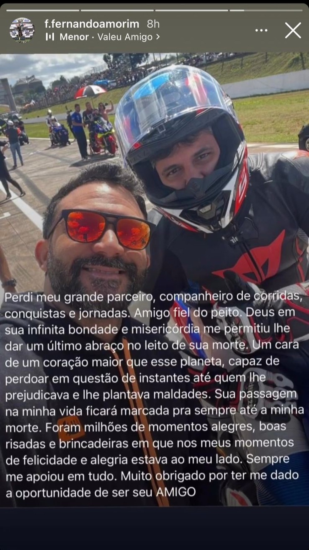  — Foto: Redes sociais