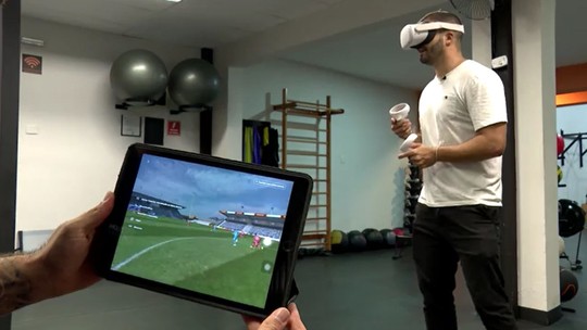 Realidade virtual: testamos óculos 3D usados por joias do Palmeiras - Foto: (Reprodução)