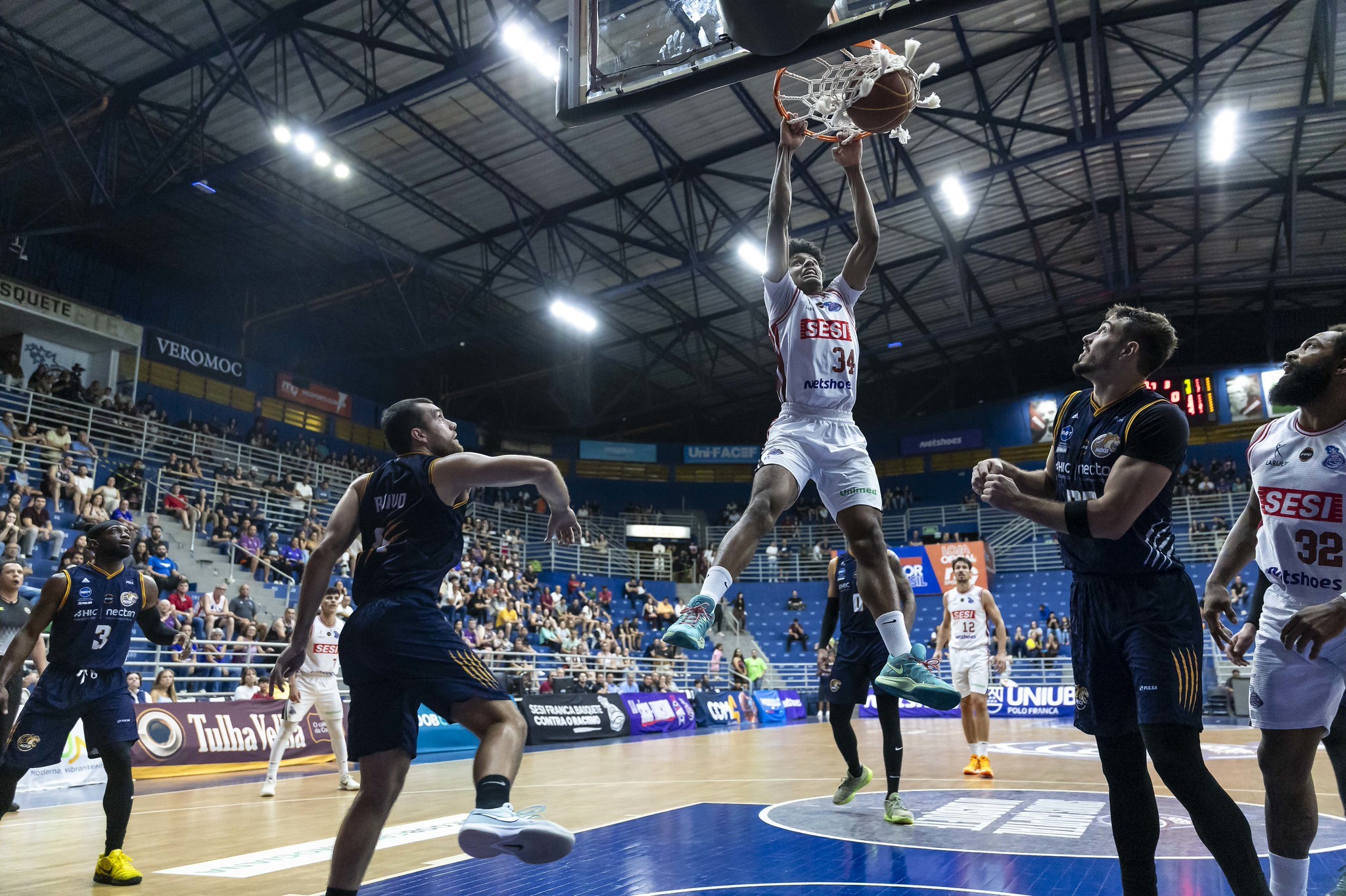 Franca bate Mogi na prorrogação, tira invencibilidade do rival e avança em 1º no Paulista