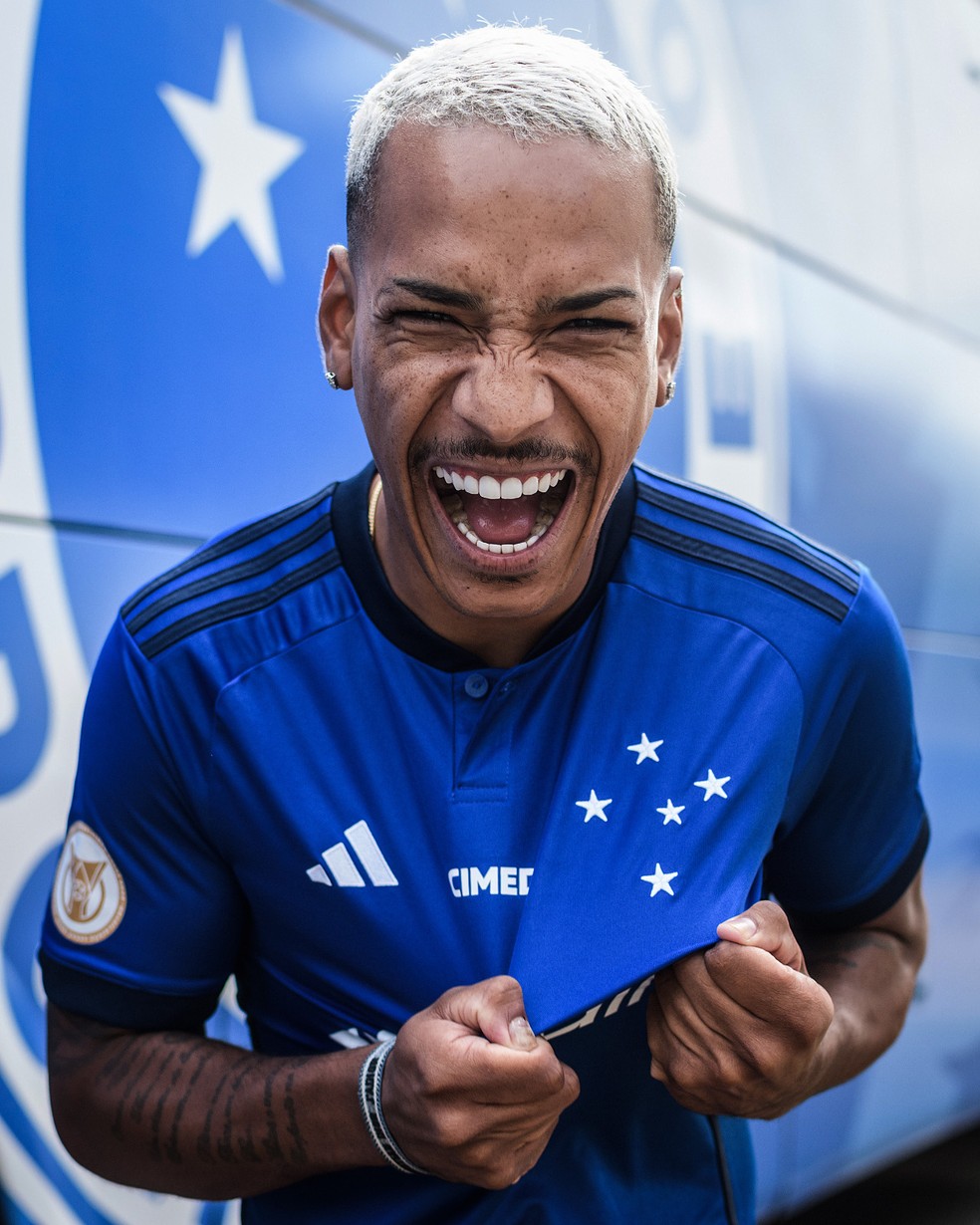 Matheus Pereira Cruzeiro — Foto: Gustavo Aleixo/ Cruzeiro