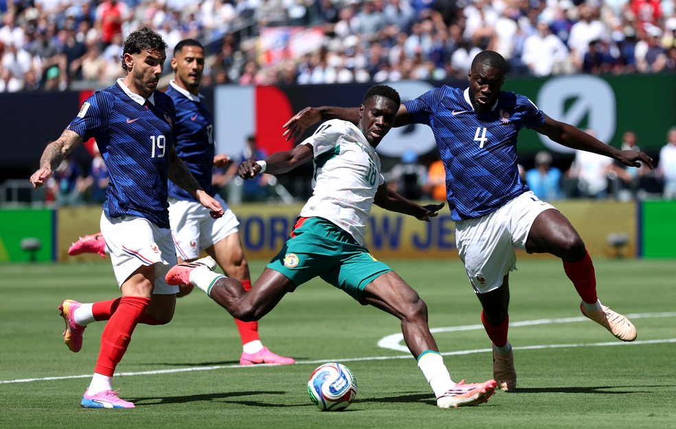 França Senegal lance de jogo