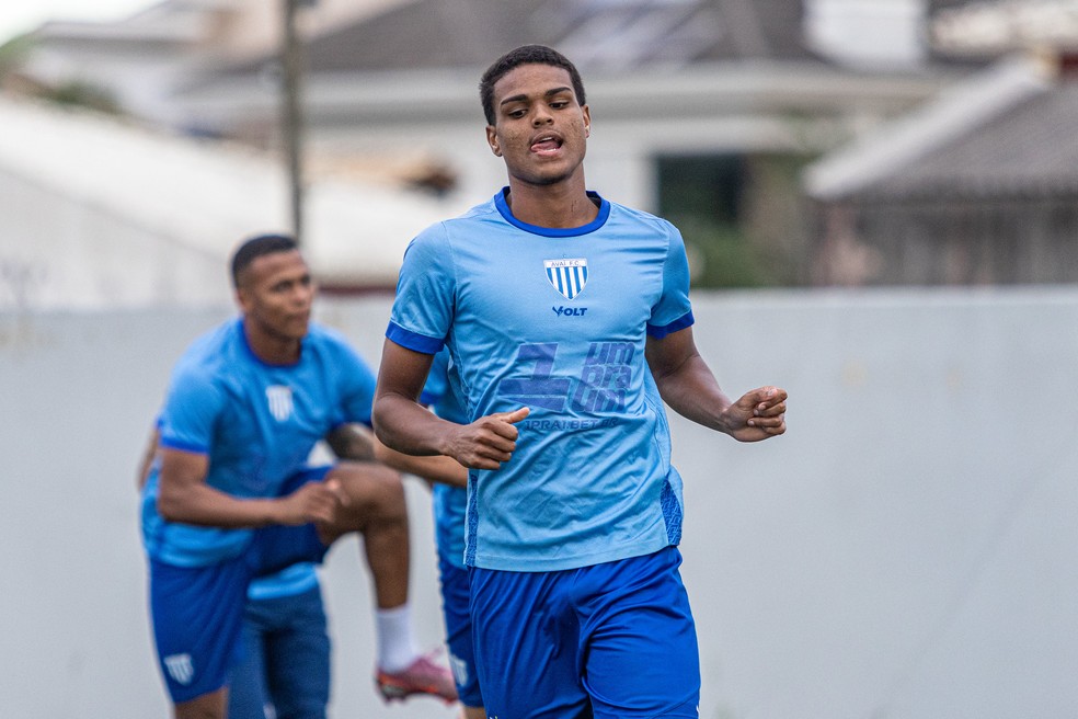 William em treino do Avaí