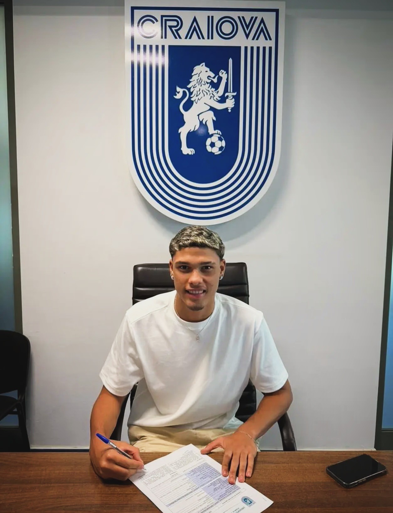 Revelação do Laguna vai defender atual campeão da Romênia