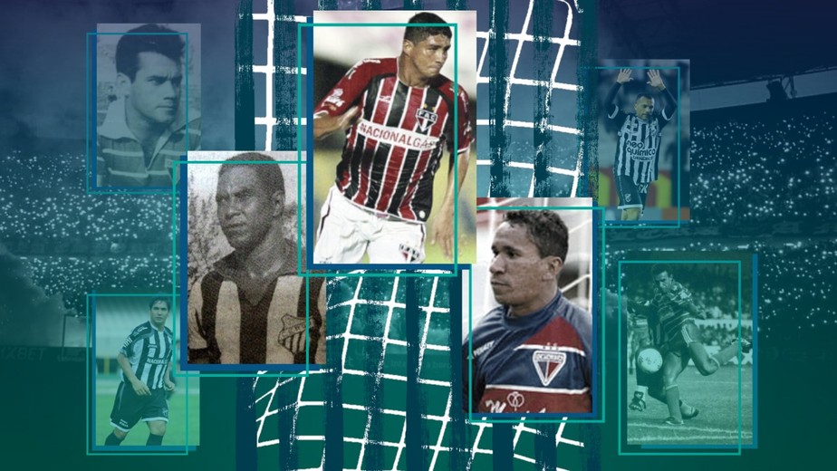 Top-3 de maiores do futebol cearense tem Jardel, Gildo e Clodoaldo