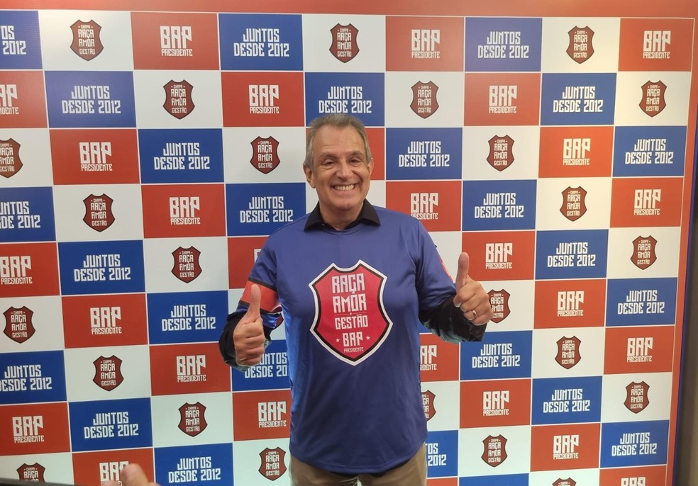 Bap durante lançamento da sua chapa às eleições do Flamengo