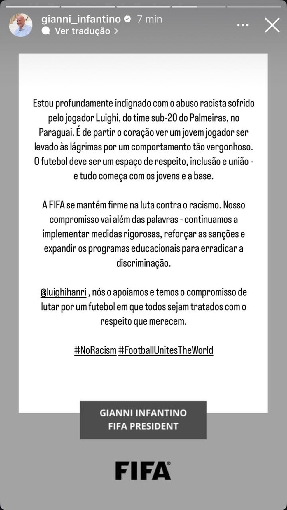 Foto: Reprodução Instagram