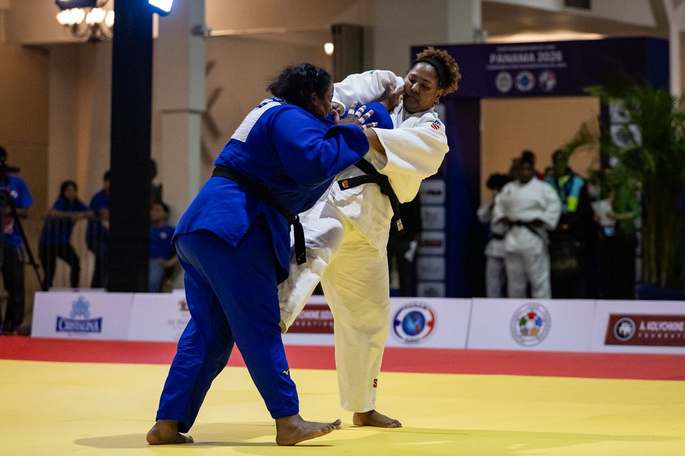 Bia Souza no Pan de Judô 2026 — Foto: Grasiela Gonzaga/Ruasmídia/CBJ