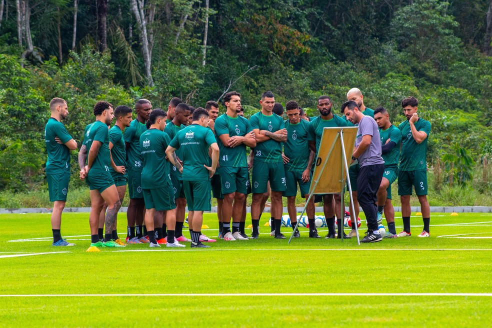 Palmares está em pré-temporada com o Manaus — Foto: Neto Sales