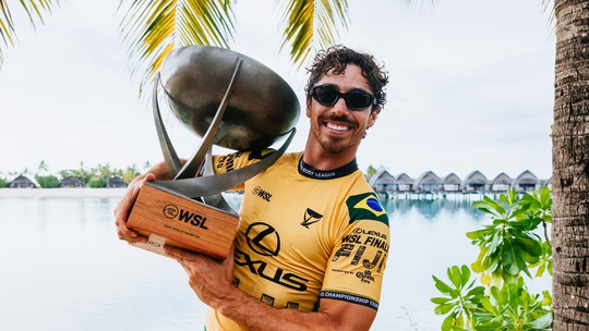 WSL 2026: veja o ranking do Circuito Mundial de Surfe