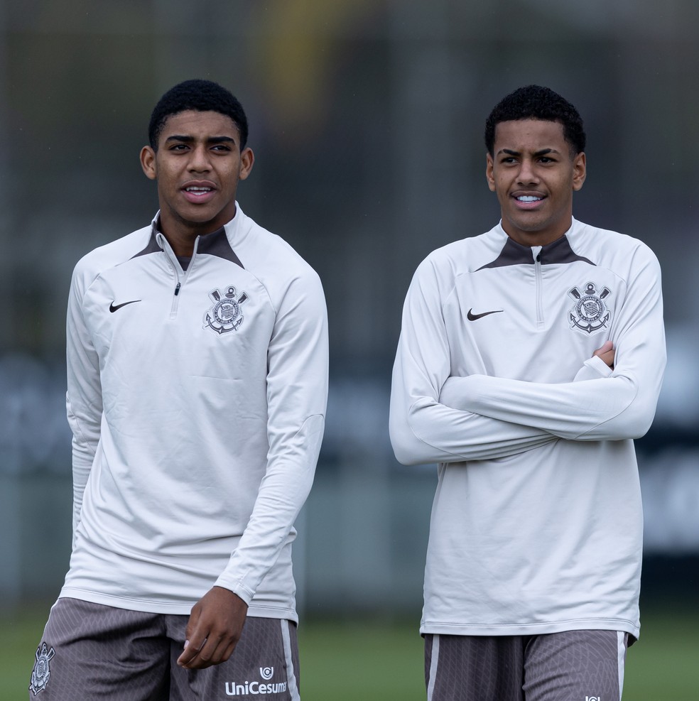 Denner e Gui Negão são alguns dos destaques do sub-20 do Corinthians — Foto: Rodrigo Coca/Agência Corinthians