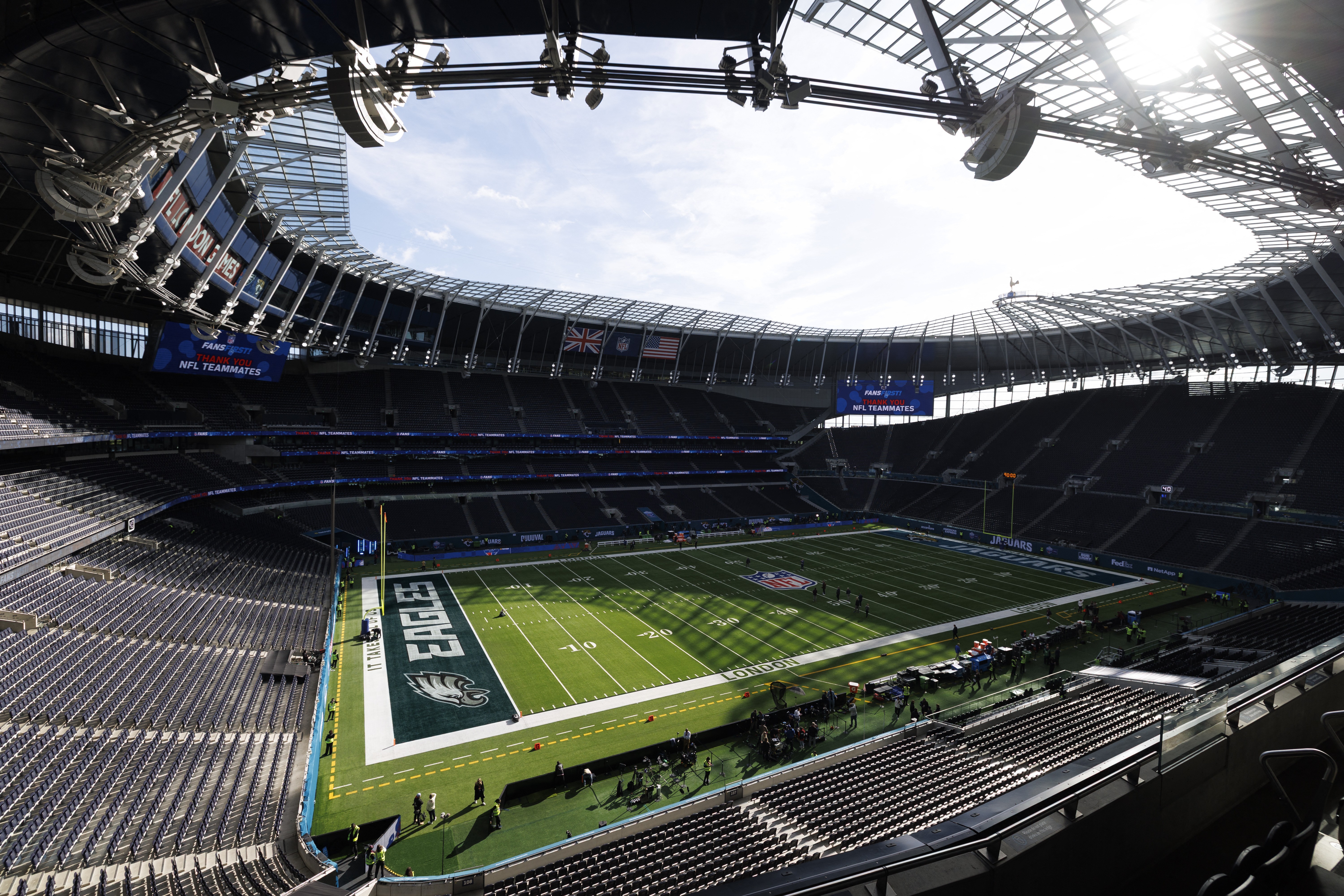 NFL ao vivo - Jacksonville Jaguars x Philadelphia Eagles