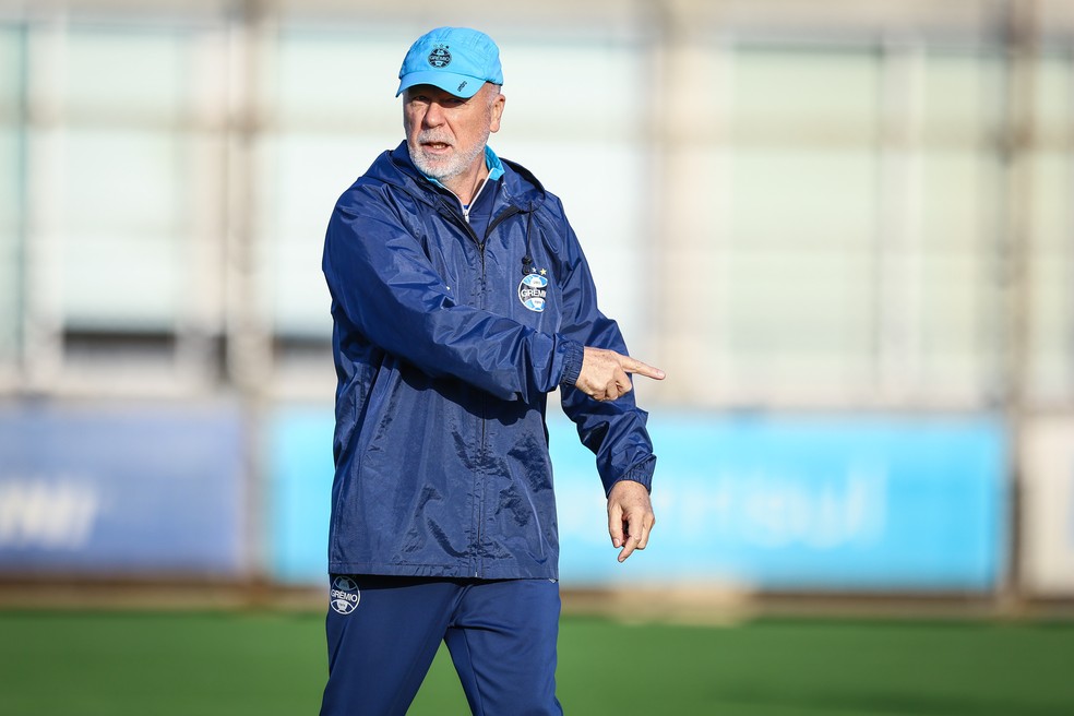 Mano em treino do Grêmio — Foto: Lucas Uebel/Grêmio