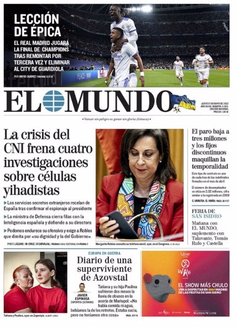 City x Real: Jornais espanhóis detonam Real: 'Inexistente e sem alma