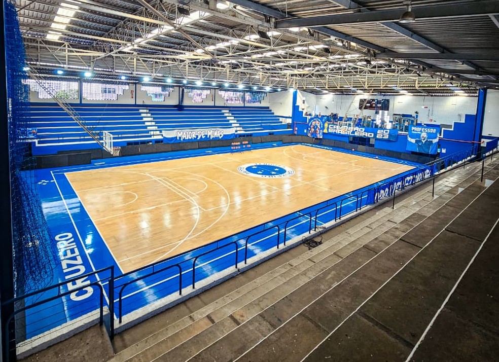 Ginásio Dona Salomé, em Belo Horizonte — Foto: Divulgação/Cruzeiro EC