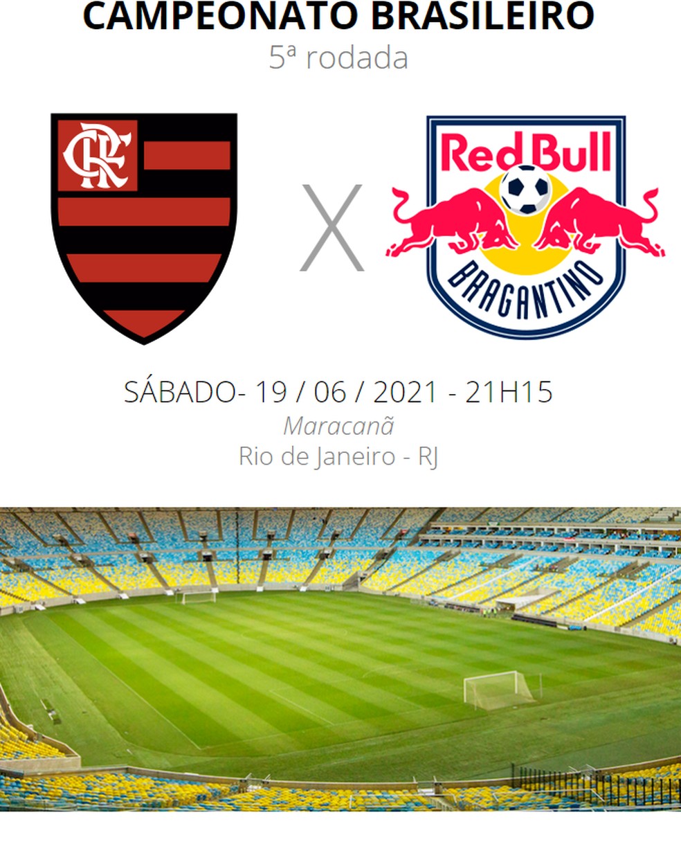 Bragantino x Flamengo ao vivo: Saiba como assistir na TV e online