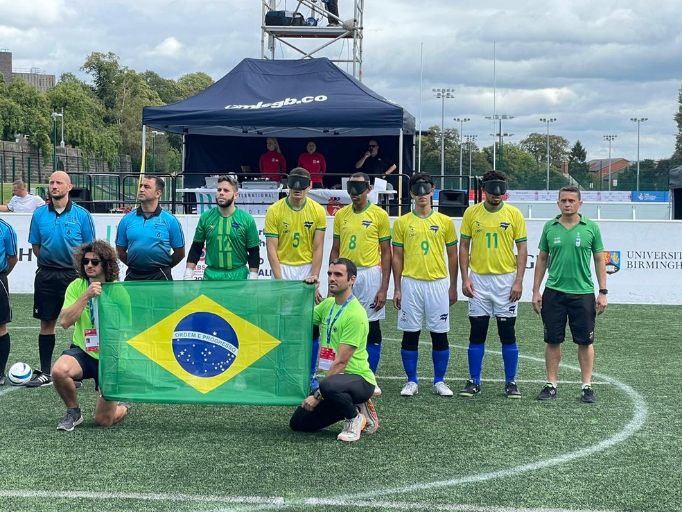Brasil é campeão mundial de futebol para cegos