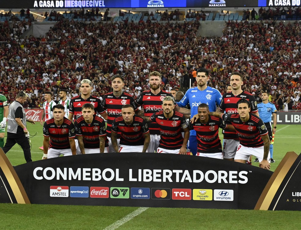 Time do Flamengo já ganhou mais de R$ 27 milhões na Libertadores — Foto: André Durão