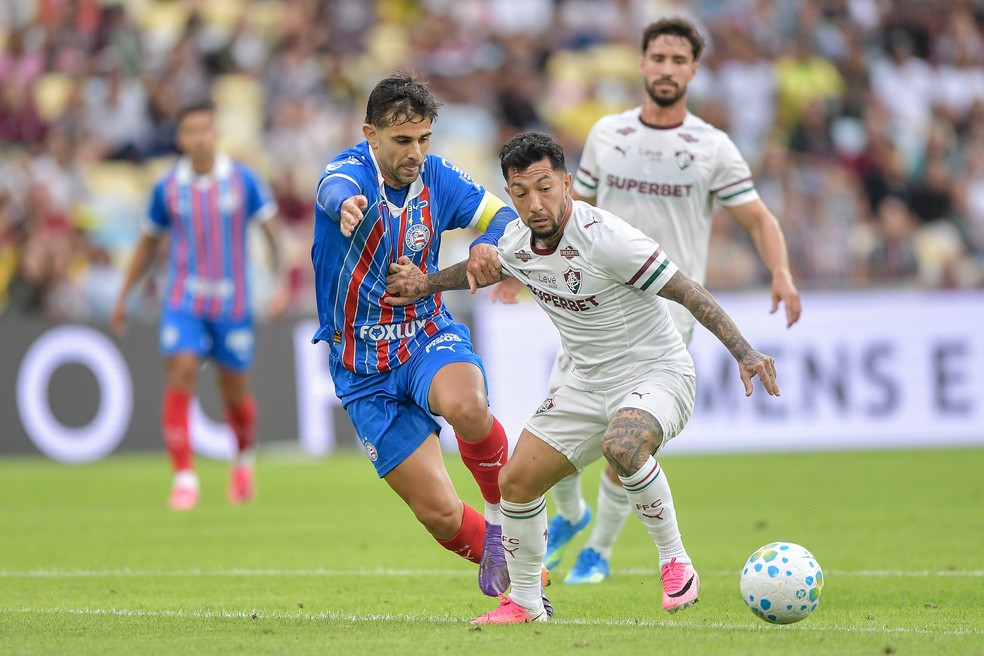 Fluminense x Bahia - Amistoso - Maracanã — Foto: Thiago Ribeiro/AGIF