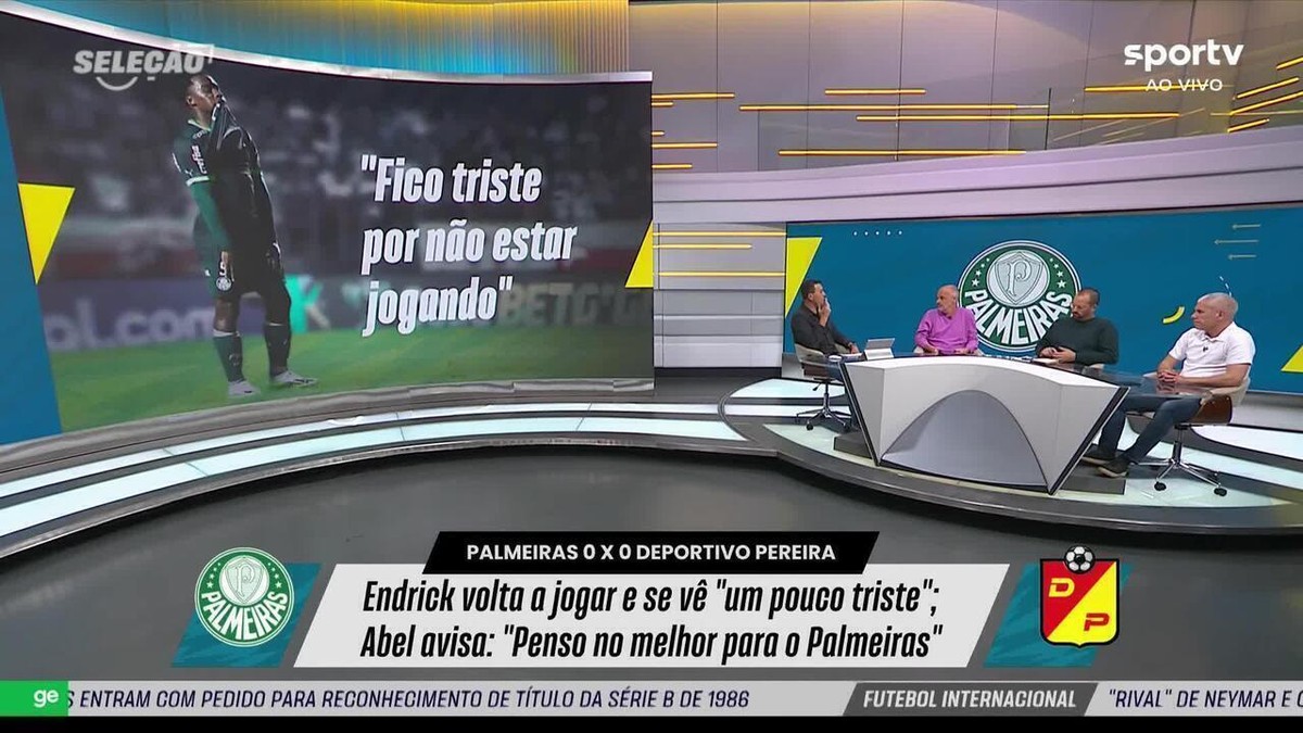 Encuentra confianza y minutos en la cancha: cómo es la relación de Abel con Andrique en Palmeiras |  palmeras