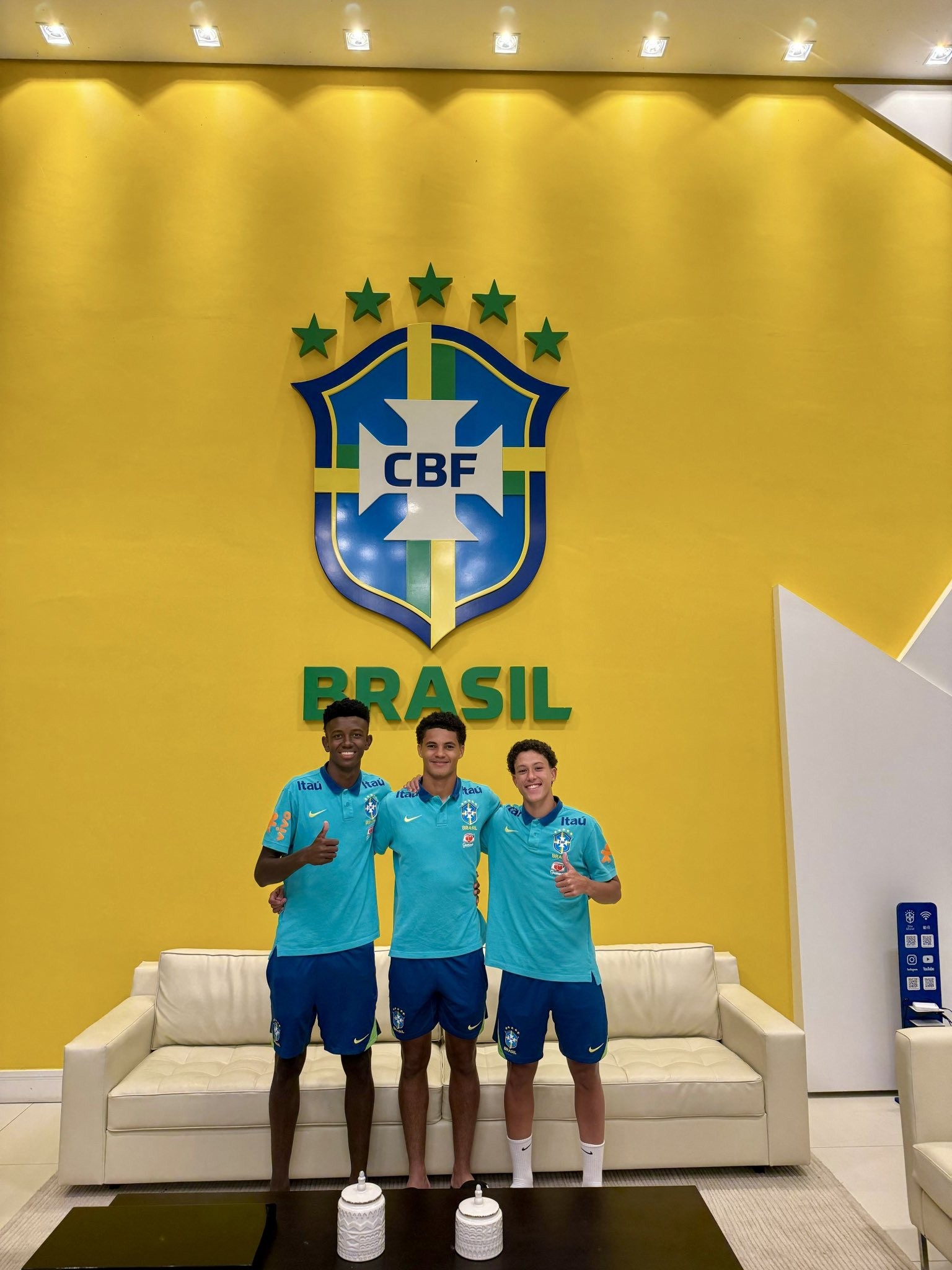 PROMESSAS CELESTES EM DESTAQUE! Três jovens do Cruzeiro brilham na seleção brasileira sub-17!