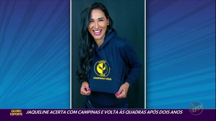 Vôlei: Jaqueline está de volta às quadras após dois anos de ausência