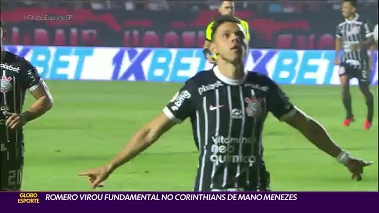 Romero virou fundamental no Corinthians de Mano Menezes