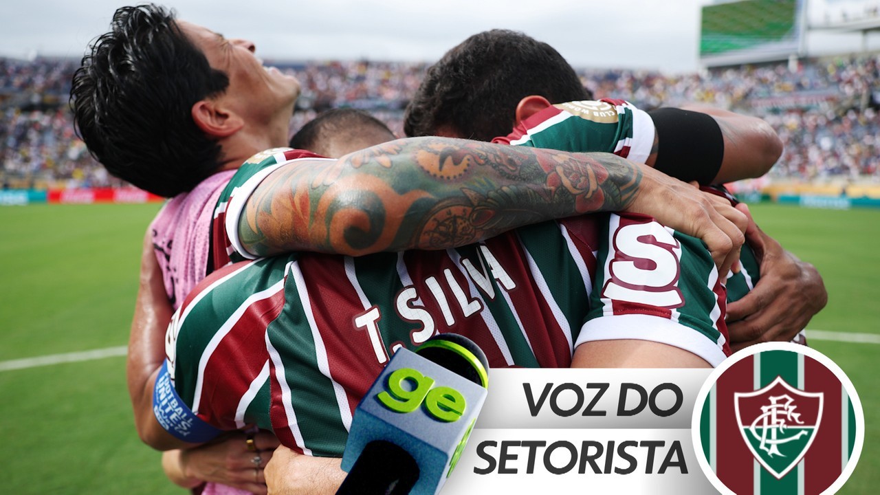 Renê explica festa no vestiário do Fluminense e gritos de 