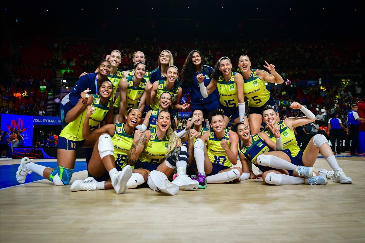 Alemanha x Brasil na Liga das Nações de Vôlei Feminino 2024 onde