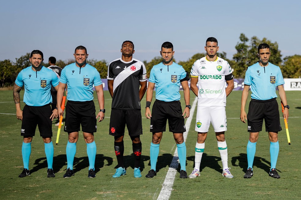 Vasco venceu o Cuiabá por 1 a 0 no CT Manoel Dresch — Foto: AssCom Dourado