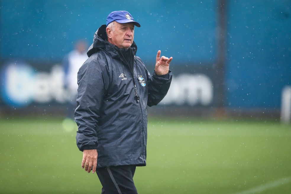 Felipão no comando do Grêmio em 2021