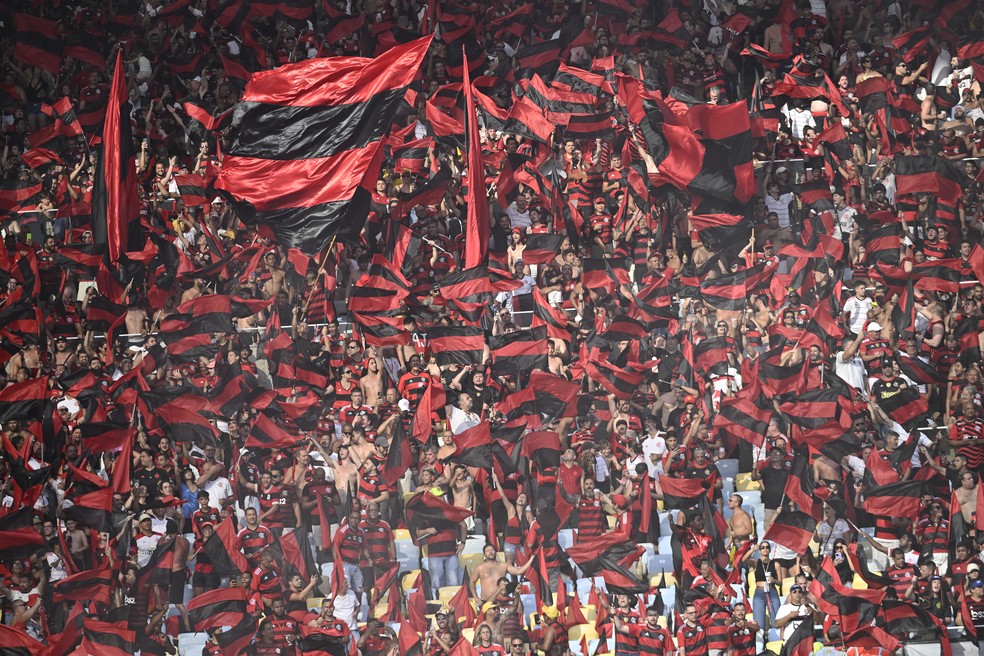 Flamengo domina rankings de público e renda em 2023 — Foto: André Durão