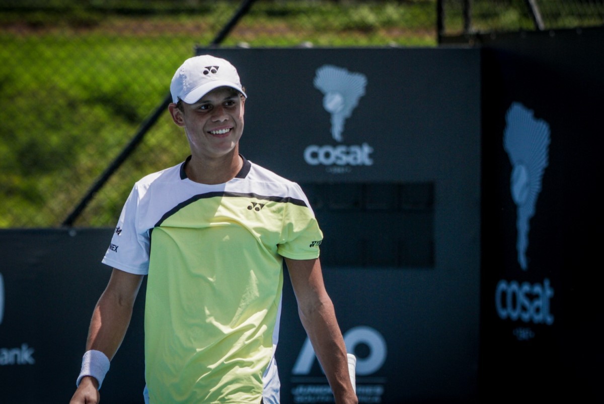 Livas Damázio vence na estreia no Australian Open Junior Series South America