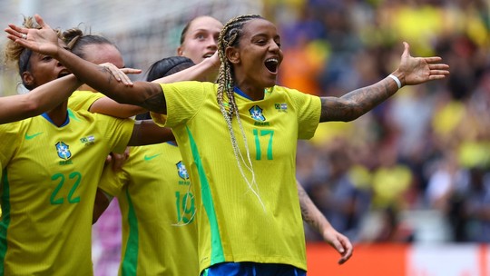Brasil vence a Argentina em amistoso no Beira-Rio