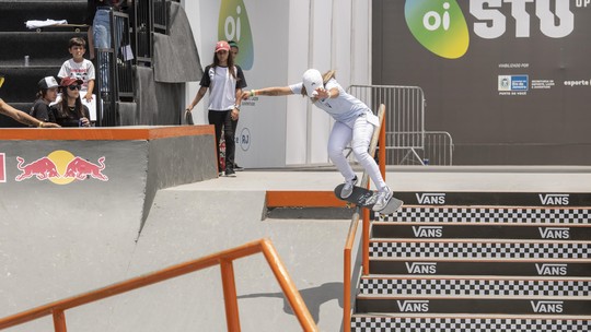 Pâmela Rosa bate Letícia Bufoni e "fadinha" e leva eliminatórias no street; Yndiara Asp vence no park