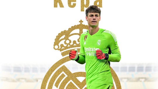 Real Madrid contrata Kepa, do Chelsea, por empréstimo