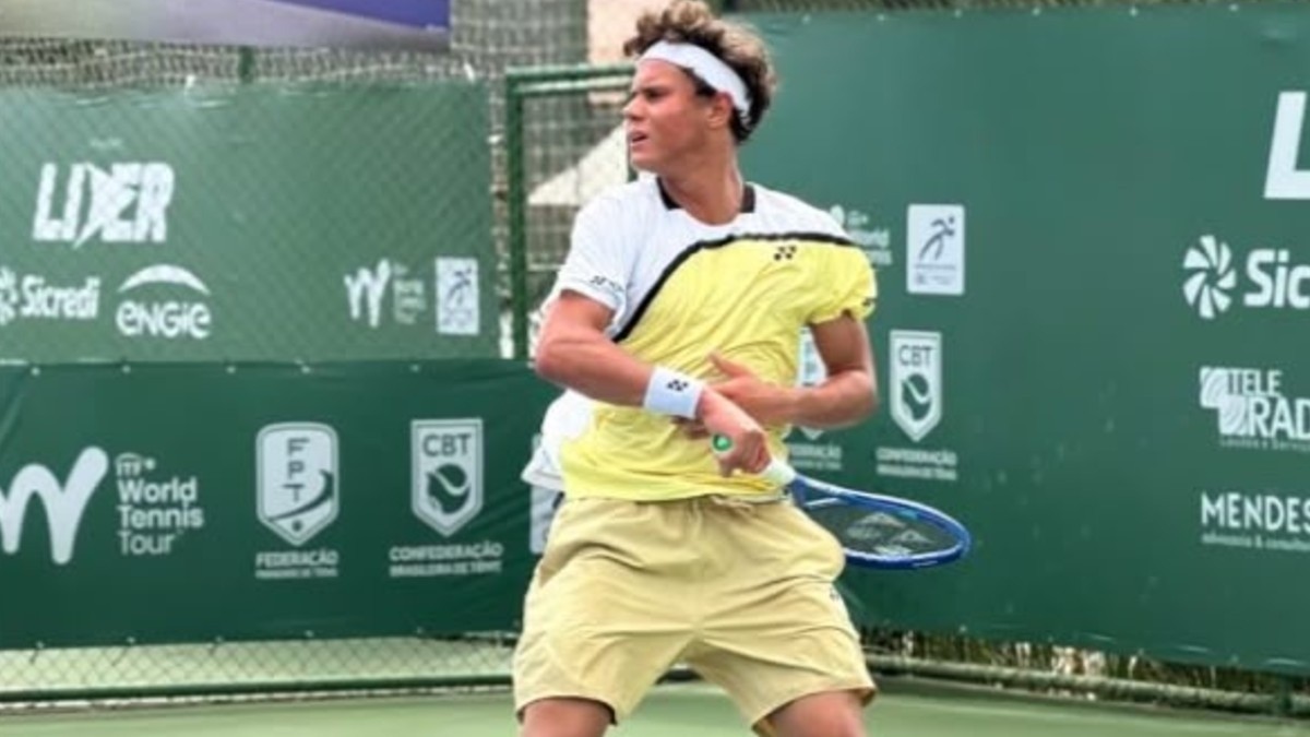 Tênis: Livas Damázio vence favorito e avança às quartas em Belém