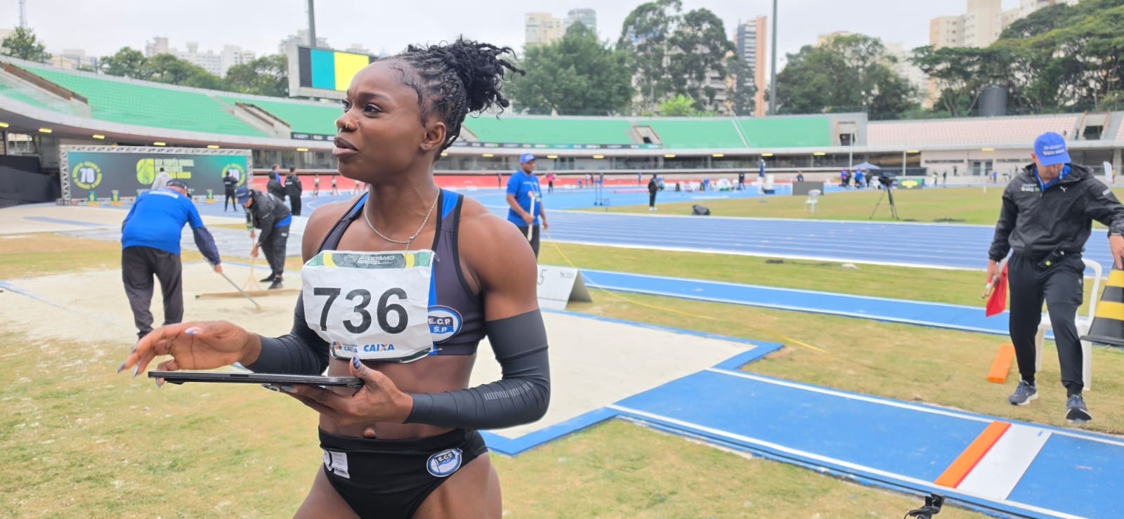 De olho em naturalização, atleta de Burkina Faso vence salto em distância no Troféu Brasil