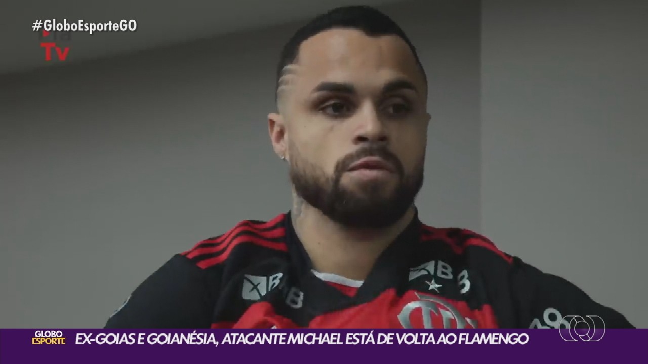 Ex-Goiás e Goianésia, Michael estáaviator parimatchvolta ao Flamengo