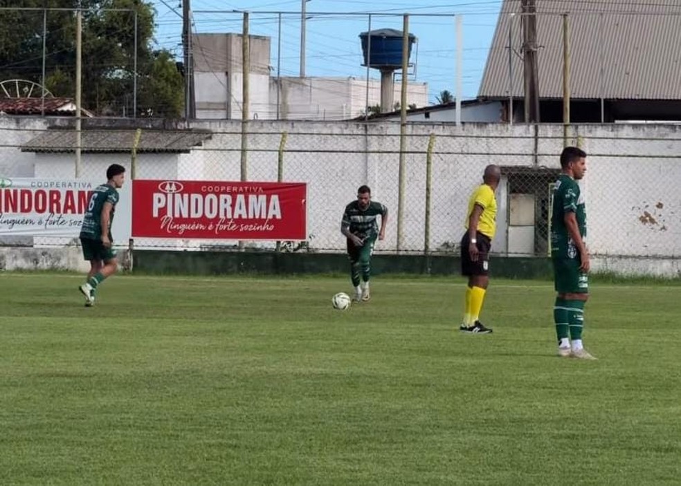 Coruripe disputou amistoso contra o Sergipe — Foto: ASCOM Coruripe
