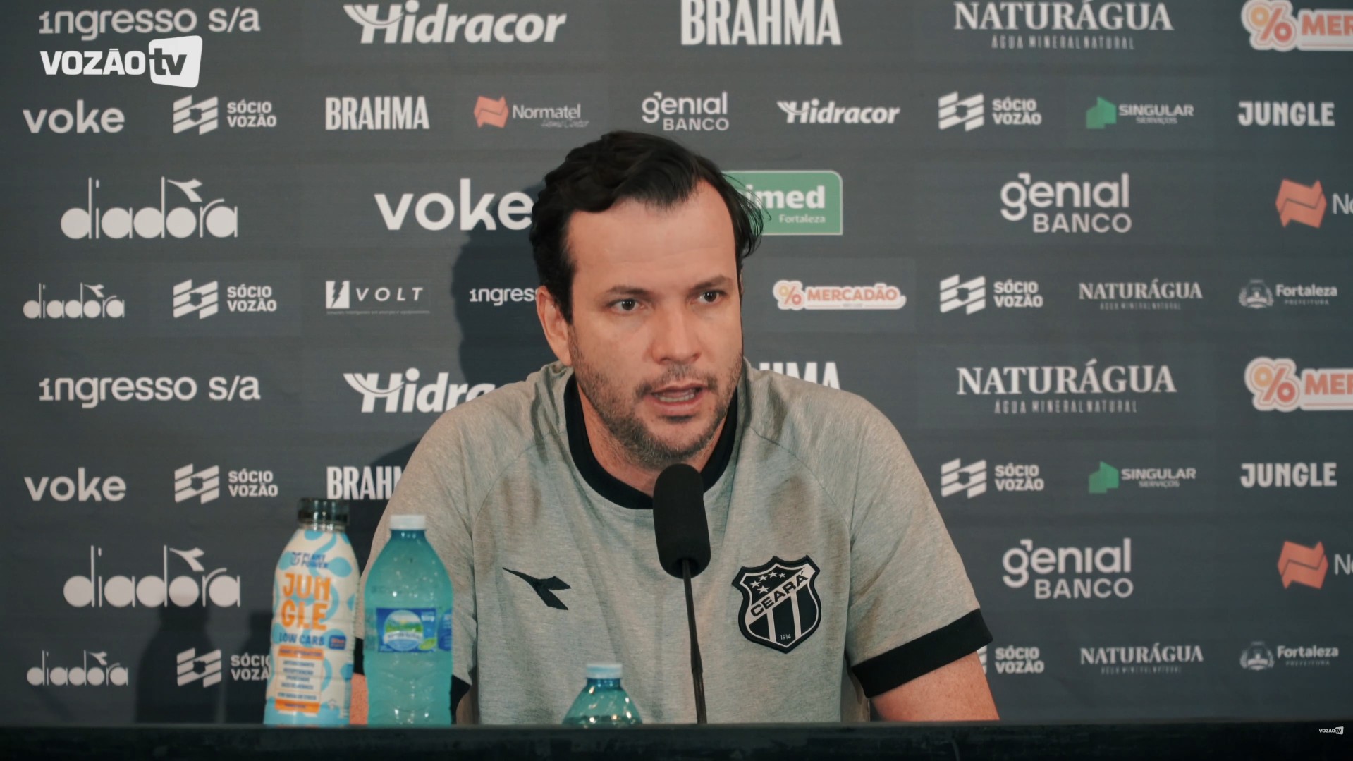 Daniel Paulista não vê Ceará livre do rebaixamento com 45 pontos e aponta caminho para permanência