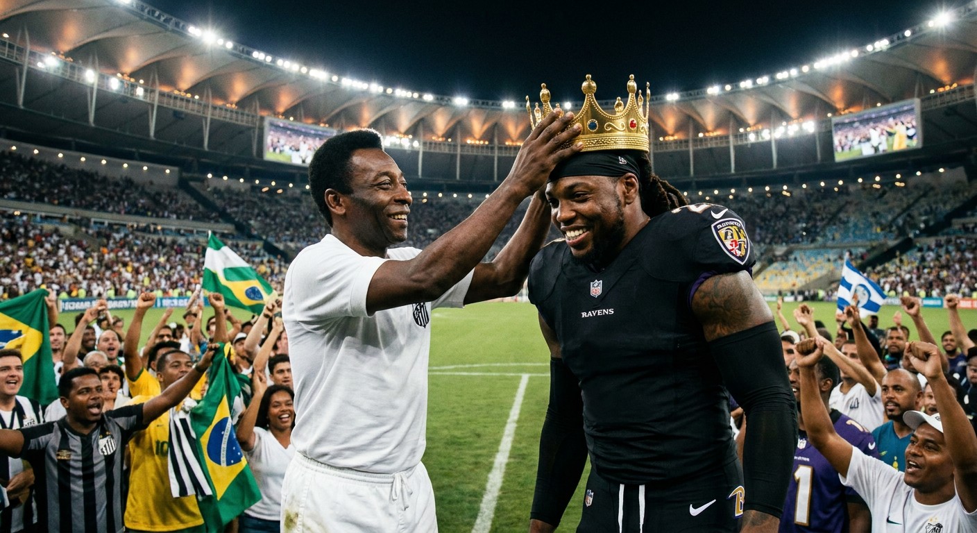 De Rei para Rei: Henry sonha com touchdown no estádio do 1000º gol de Pelé