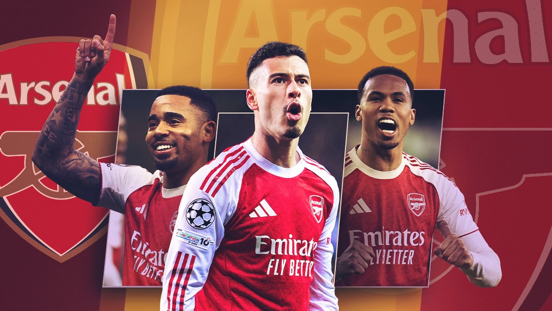 Magalhães, Martinelli e Jesus: "Gabriéis" do Arsenal buscam a primeira Champions das carreiras