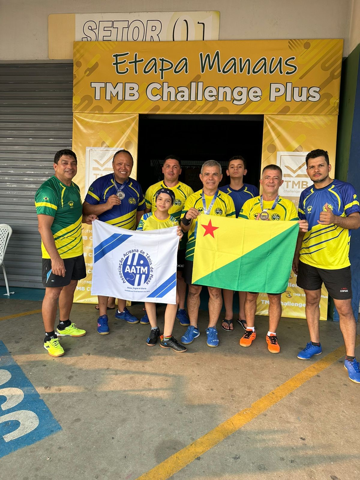 Cinco mesatenistas do Acre conquistam 10 medalhas no Challenge Plus de ...