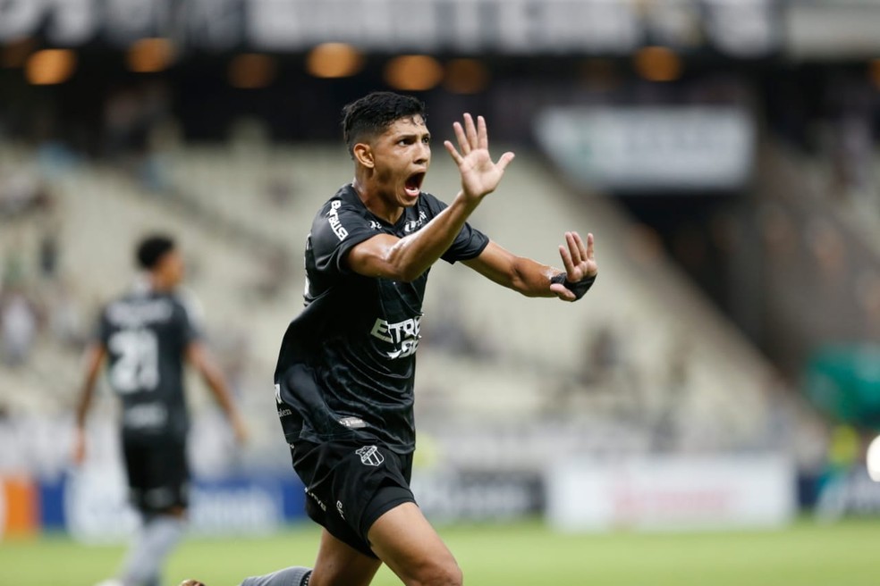 Erick Pulga é o artilheiro do Campeonato Cearense com quatro gols — Foto: Kid Júnior/SVM