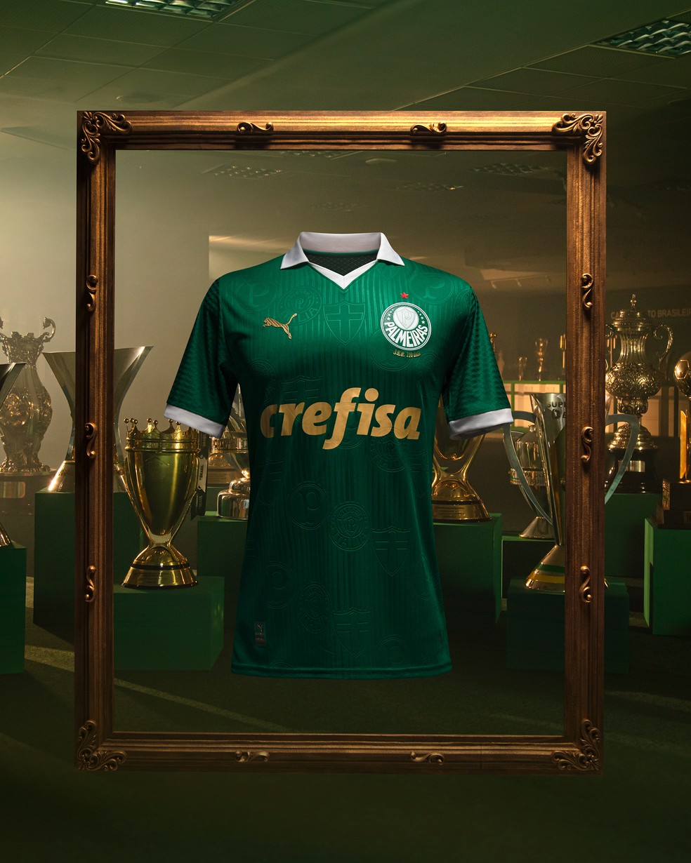 Camisa do Palmeiras para a temporada 2024 — Foto: Divulgação